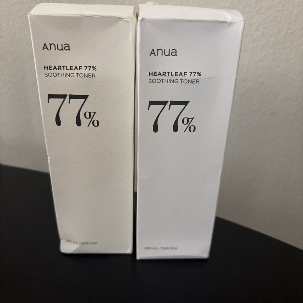 ANUA - Heartleaf 77% Soothing Toner 250ml 8.45 Oz Times 2 Lot